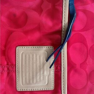 Hot Pink Coach Crossbody Bag
